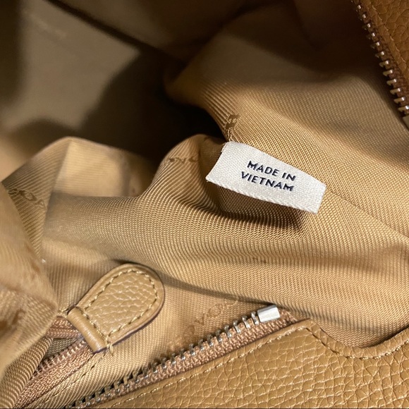 Coach Sophia Pebbled Leather Tote Bag Handbag Purse 36600 - Picture 10 of 14